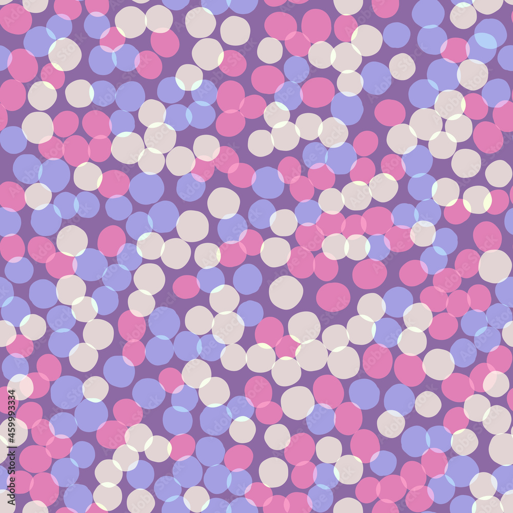 Vector seamless pattern. Hand drawn polka dot texture. Stylish doodles. circle Modern graphic design. creative tileable print. Vector illustration trendy shapes for textile fabric prints wallpaper Vector seamless pattern. Hand drawn polka dot texture. Stylish doodles. circle Modern graphic design. creative tileable print. Vector illustration trendy shapes for textile fabric prints wallpaper