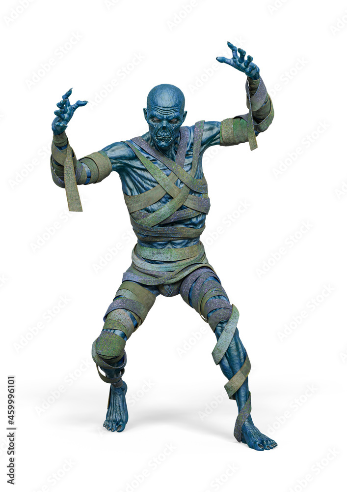 mummy is angy on white background mummy is angy on white background