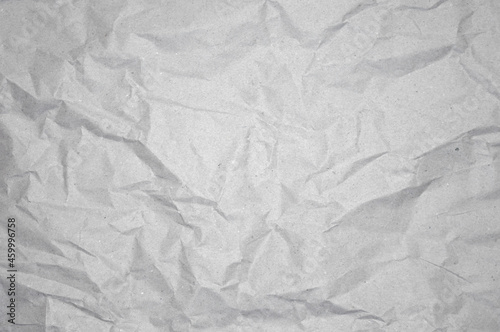 Paper texture - Photo of a big sheet of paper from a package - Wrinkled paper