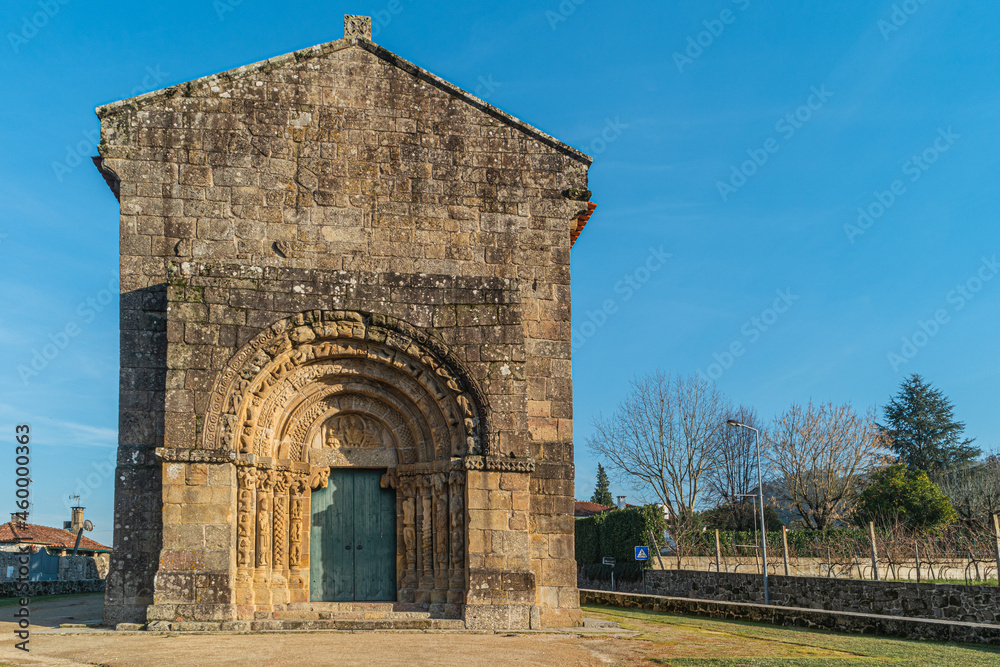 Monastery of Bravaes in Ponte da Barca, north of Portugal. Former Benedictine monastery that at the end of century XII was instituted like commendation of the Templars.