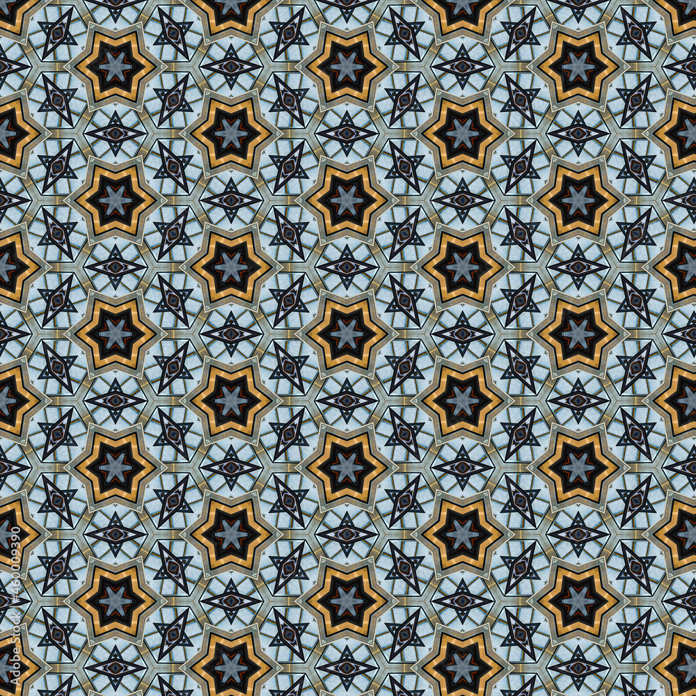 Beautiful Patterns background. Geometric shapes that overlap each other to form a beautiful shape.