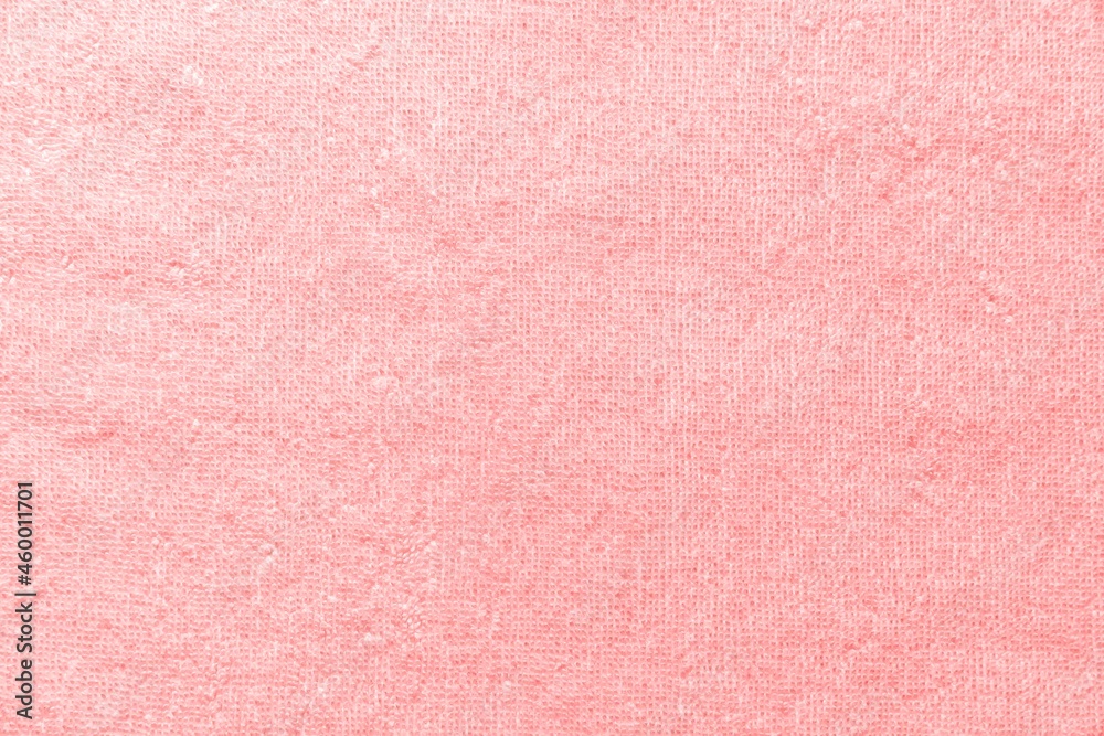 Fototapeta premium Clane pastel pink towel texture and seamless background