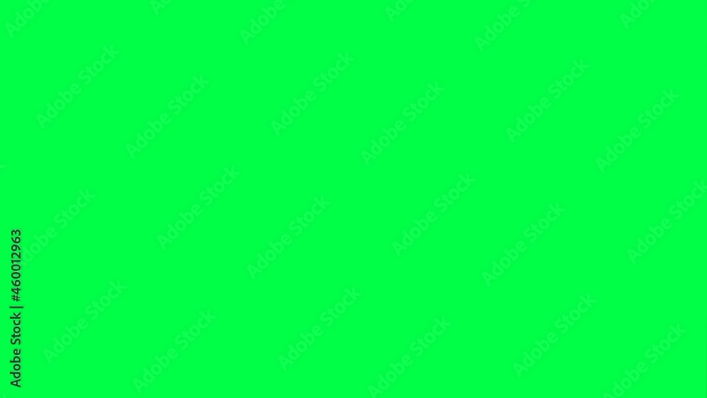 Future gate animation with green background. Suitable for film or game intro.