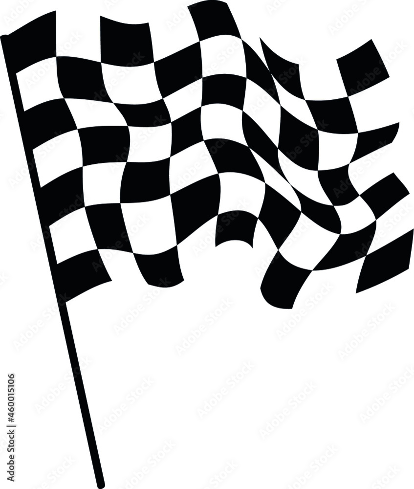 Fototapeta premium Racing flag