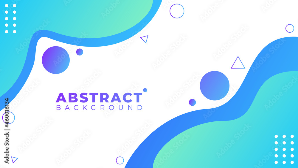 Dynamic 3D background with fluid shapes modern concept.  Dynamical colored forms and line. Gradient abstract banners with flowing liquid shapes. Fit for presentation design. website, basis for banners