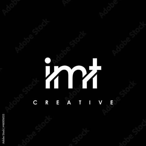 IMT Letter Initial Logo Design Template Vector Illustration photo