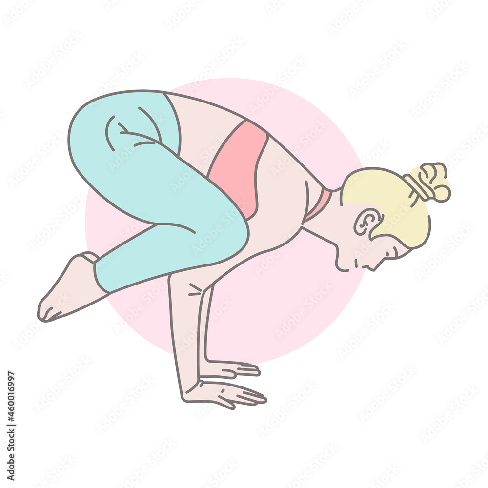 Healthcare, yoga exercises, concept vector Healthcare, yoga exercises, concept vector