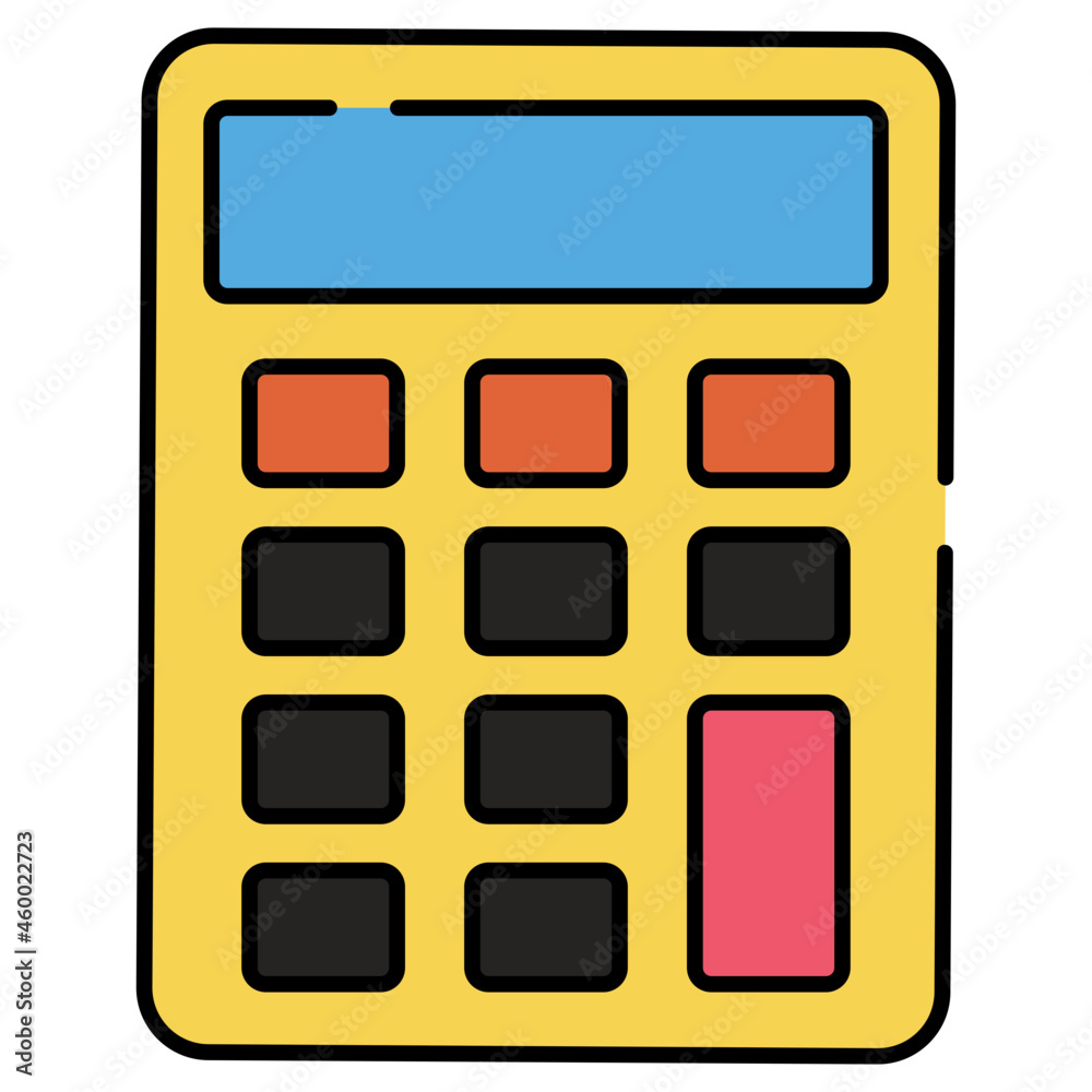 A premium download icon of number cruncher, calculator A premium download icon of number cruncher, calculator