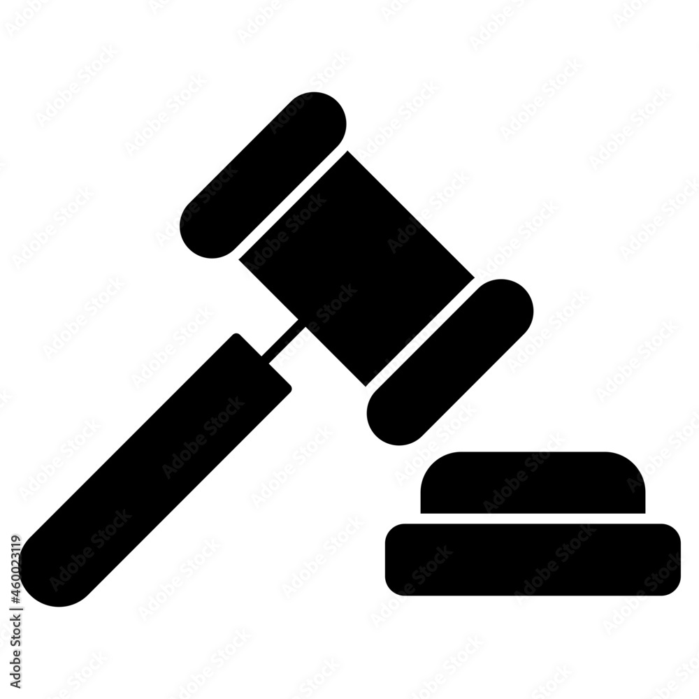 An editable design icon of auction An editable design icon of auction