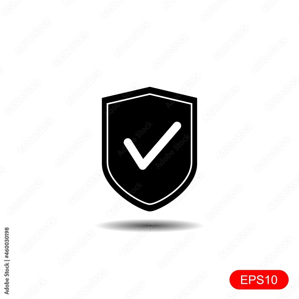 shield icon. Security symbol template for graphic and web design .vector illustration shield icon. Security symbol template for graphic and web design .vector illustration