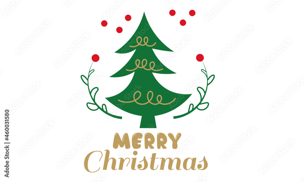 Christmas Greeting. Christmas Wish design for print or use as poster, card, flyer or T Shirt Christmas Greeting. Christmas Wish design for print or use as poster, card, flyer or T Shirt