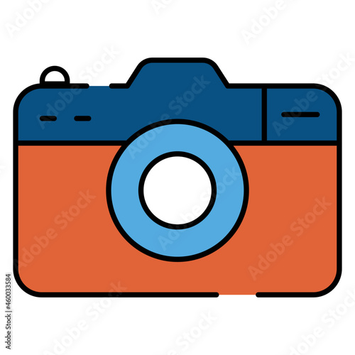 A perfect design icon of camera