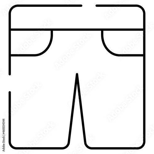 A trendy vector design of menswear