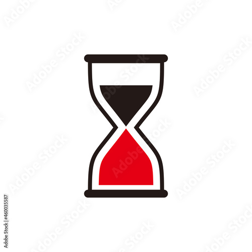 Hourglass icon vector illustration sign