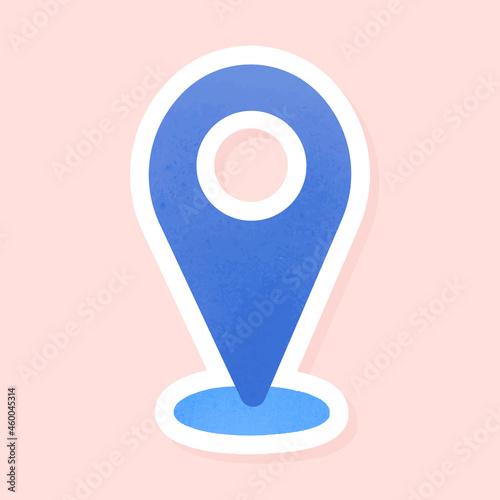 Check-in social media icon social ads template vector