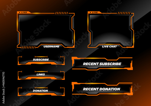 Twitch Overlay Streamer and Gamers