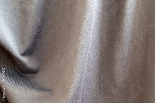 Abstraction. The texture of a crumpled gray fabric