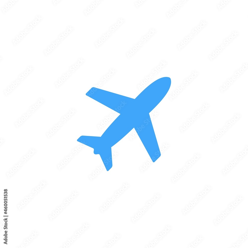 Plane icon airplane travel transportation simple single pictogram flat icon style graphic design vector Plane icon airplane travel transportation simple single pictogram flat icon style graphic design vector