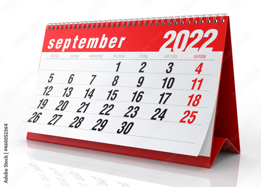 September 2022 Calendar