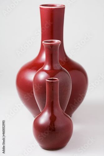 Red-glazed ceramic (Asian antique)