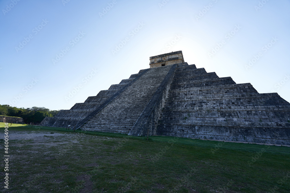 archaeological ruins of Chichen Itza in Mexico