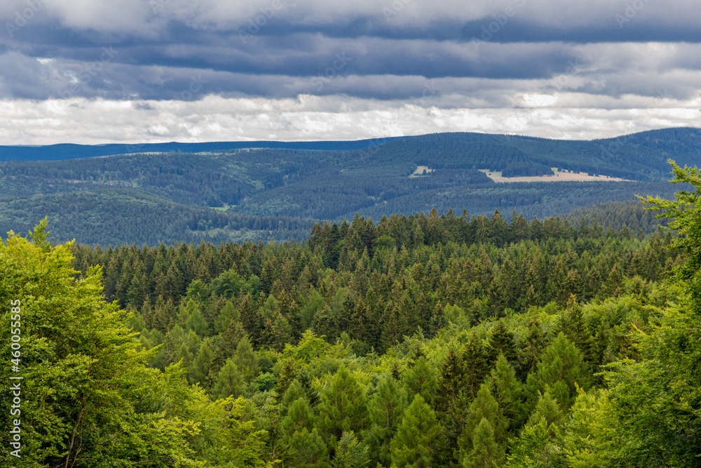 Spätsommerwanderung durch den Thüringer Wald bei Kleinschmalkalden