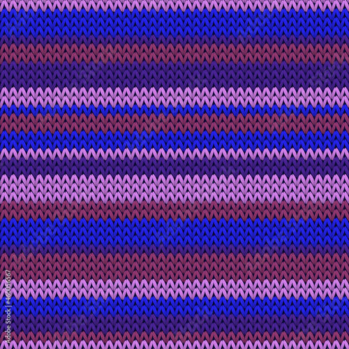 Woven horizontal stripes knitting texture