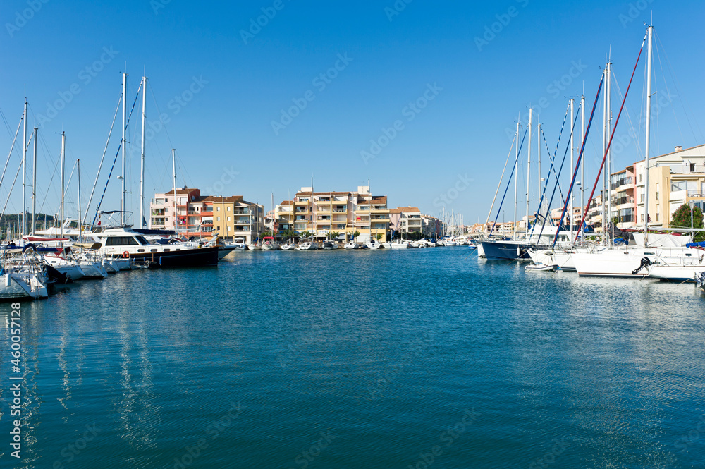 Le Cap d'Agde marina, Herault, Languedoc Roussillon, France