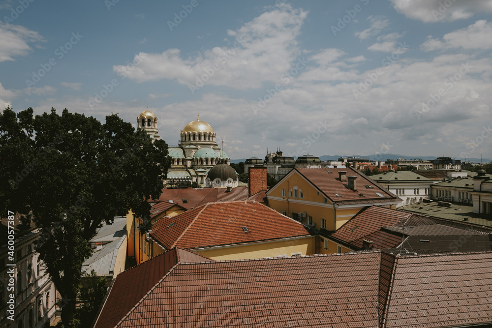 Obraz premium view of the old town