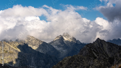 Peak in High Tatras mountains national park, Slovakia © jamexnik
