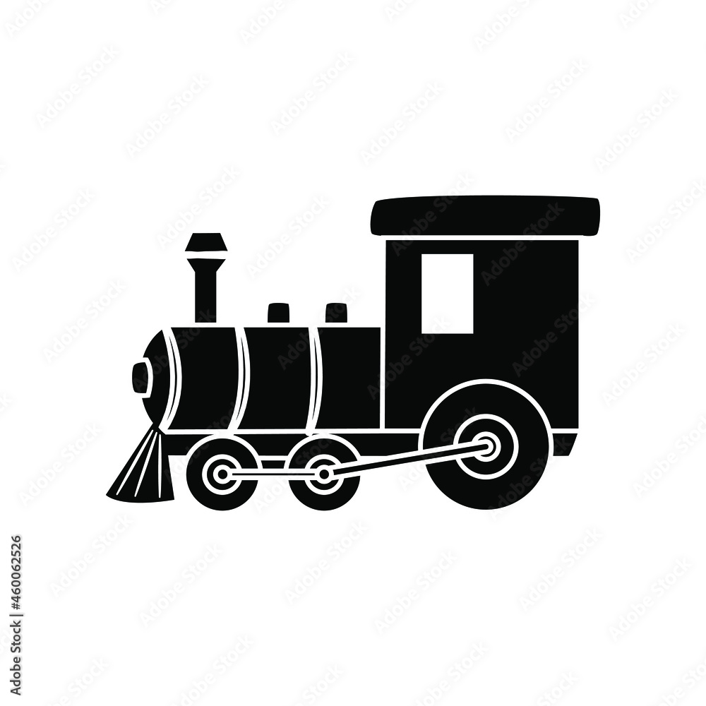 Children train icon Vector. public transport illustration sign. railroad symbol. Children train icon Vector. public transport illustration sign. railroad symbol.