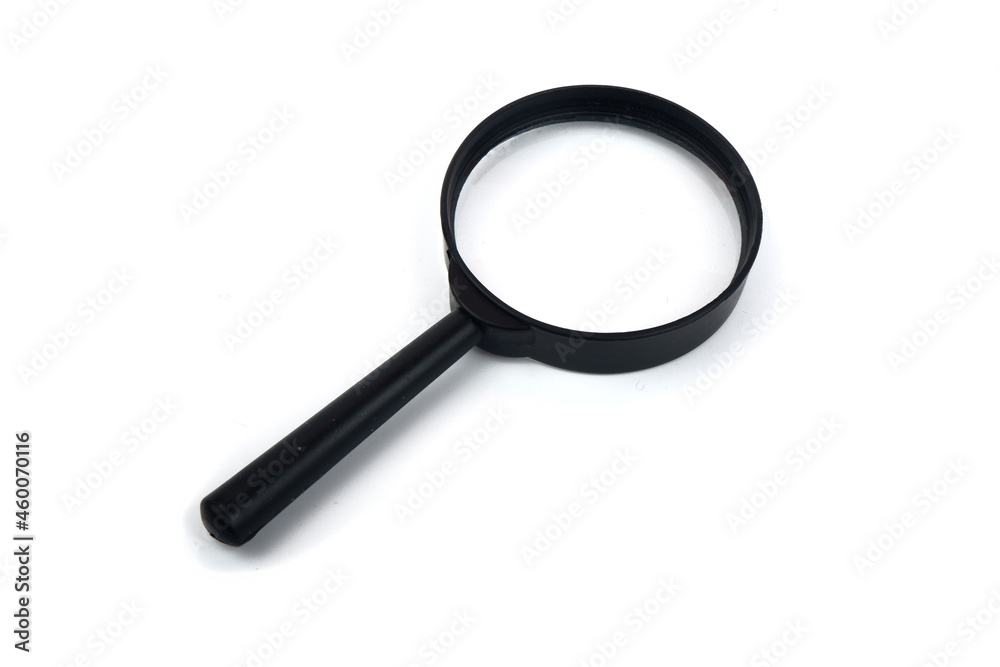 magnifier isolated on a white background magnifier isolated on a white background