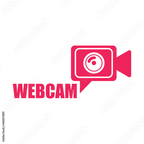 Vector logo of webcam studio, sex and private chat