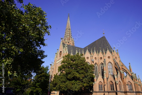 The Christ Church in Hanover was built in 1859-1864. Germany