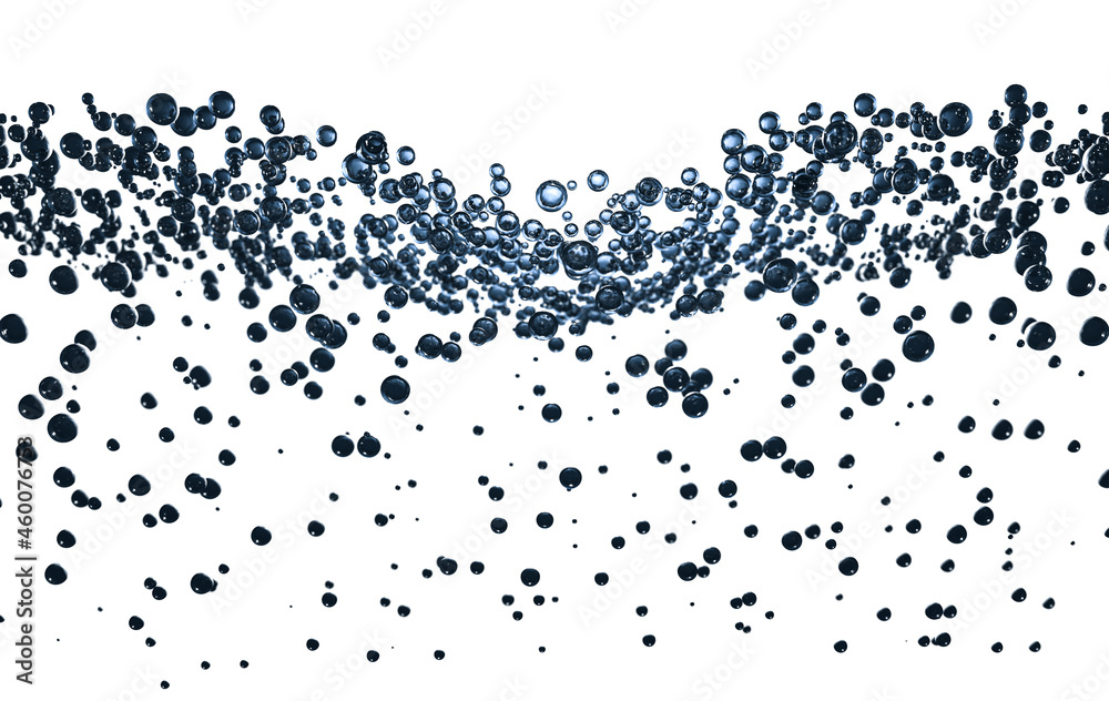 Fototapeta premium Molecules Under Surface Gather
