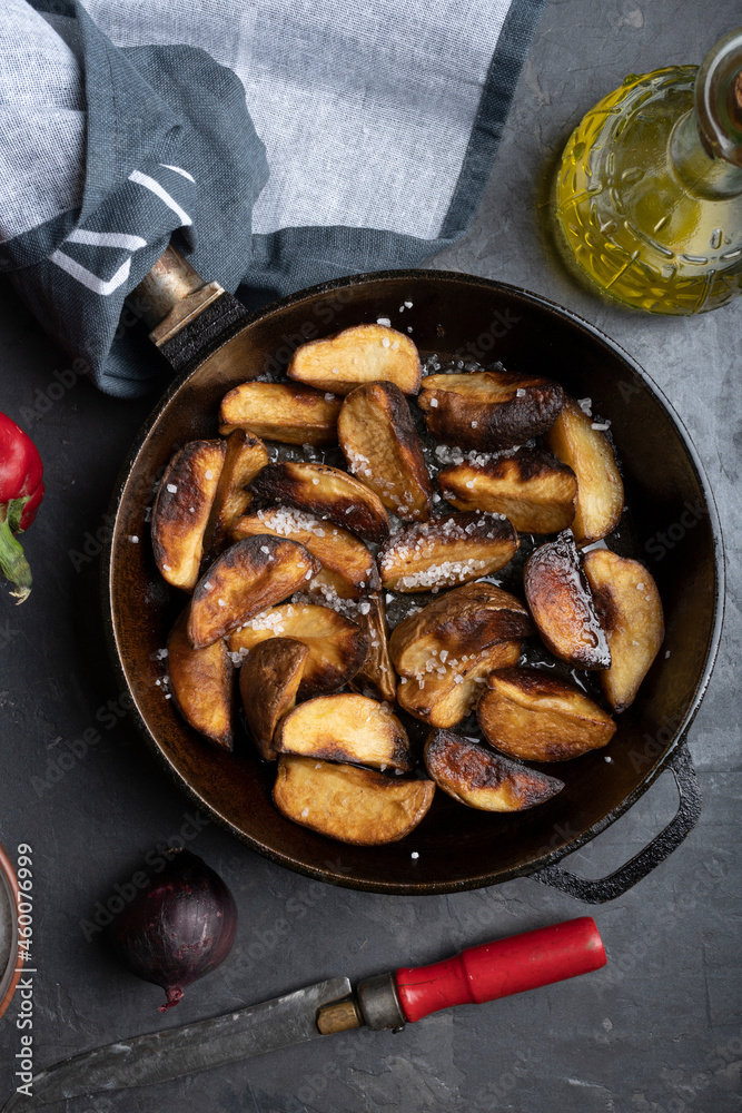 Rustic fried potatoes Rustic fried potatoes