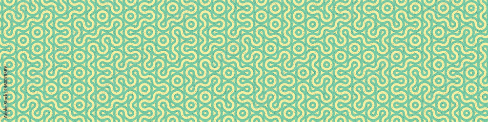 Fototapeta premium Colour Hexagon Tile Connection art background design illustration