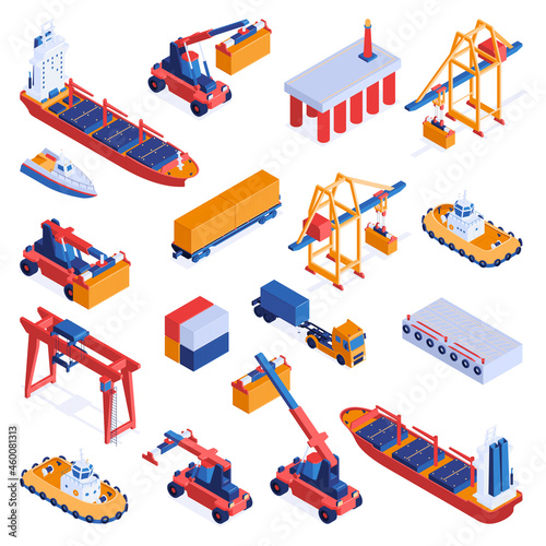 Sea Container Terminal Set