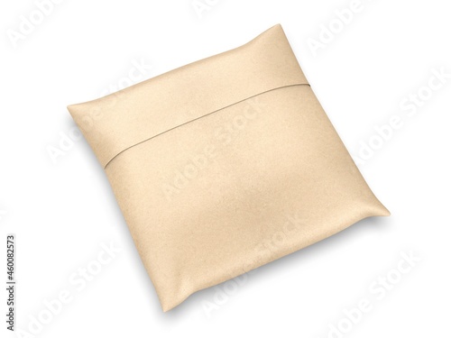 Blank Postal Mailing Bags Parcel Envelope Self Seal Courier Pouch Shipping Plastic Bags Postal Packing. 3d render illustration.