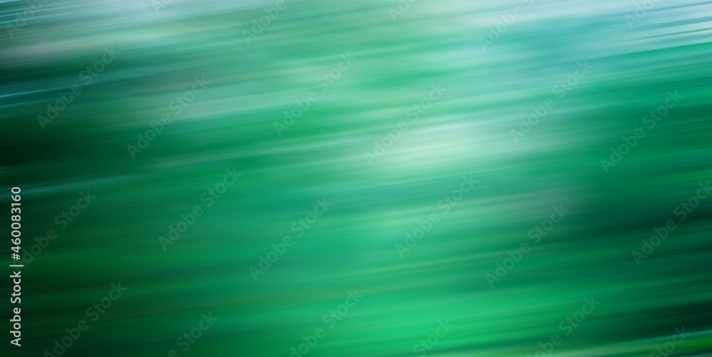 green dynamic blurry abstract forest driving background banner