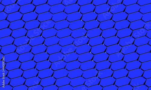 Seamless Abstract Honeycomb Pattern Shape Background For Graphic