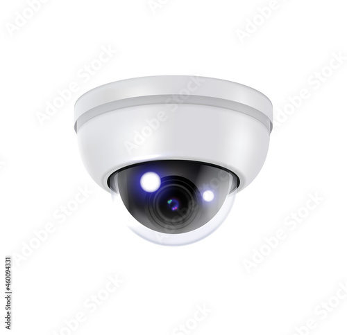 Surveillance Camera Illustration