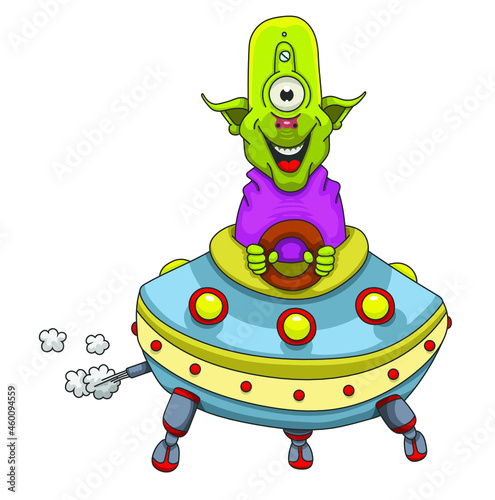 UFO : soucoupe volante et extraterrestre © LôThus