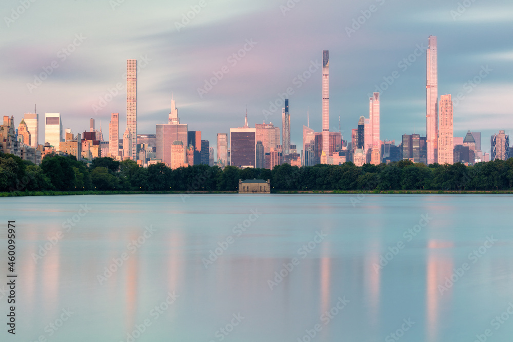 Midtown Manhattan view from Central Park