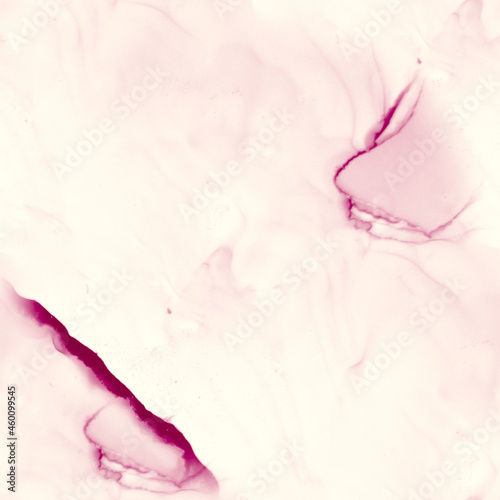 Alcohol ink pink seamless background. Colorful photo