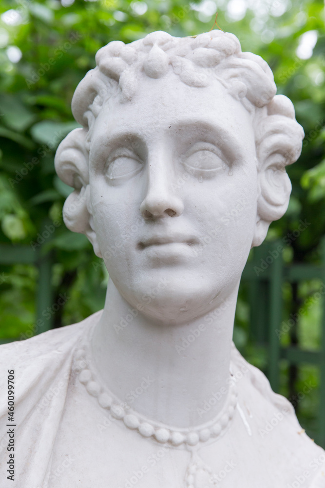 Russia. Saint-Petersburg. Antique sculpture in the Summer Garden. Russia. Saint-Petersburg. Antique sculpture in the Summer Garden.