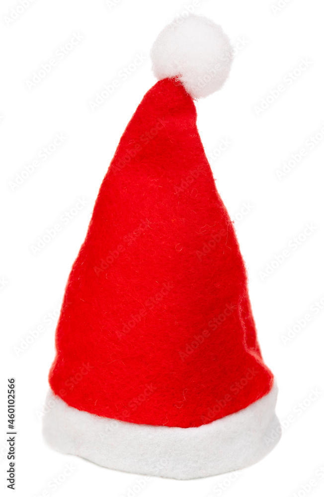 Santa Claus hat isolated on white background Santa Claus hat isolated on white background