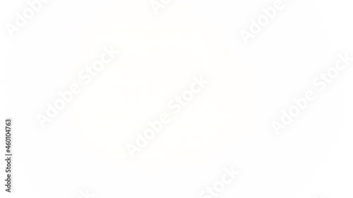 Closeup of a black woman's and white man's hands doing a fist bump. Isolated on a white background.
