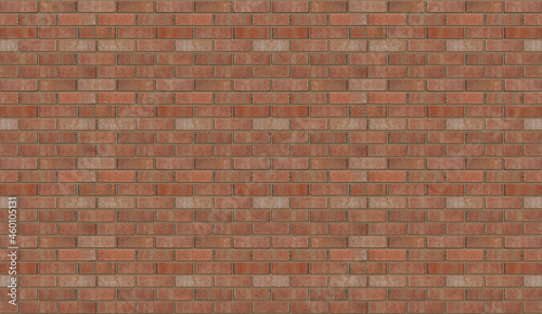 Multi Red Brick Pattern - Tileable