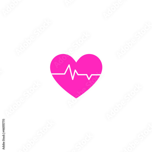 heart with stethoscope icon